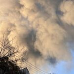 Львов затянуло густым дымом после атаки РФ. В Ивано-Франковской области пострадали дети