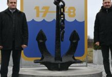 В Белой Церкви заложили якорь будущего жилого квартала для мариупольцев