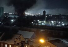 Липецкую область атаковали дроны: в районе завода «Энергия» – крупный пожар: видео