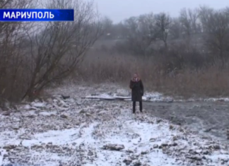 оккупанты похвастались новым водоводом, но водный кризис Мариуполя никуда не исчез, — ФОТО
