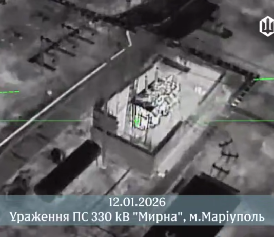 Украинские БПЛА поразили ключевые подстанции Мариуполя: Мадяр показал видео ночных ударов