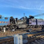 Россияне ударили по железной дороге в нескольких регионах, повреждены локомотивы – фото