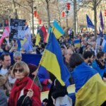 В мире прошли акции в поддержку Украины к годовщине начала полномасштабного вторжения России