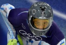 Украинского скелетониста Гераскевича дисквалифицировали из-за «шлема памяти» на Олимпиаде-2026