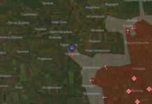 Украинские военные уволили село в Запорожской области