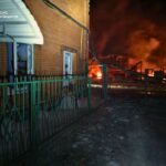 Атака Киевской области: четверо погибших, в столице перебои с транспортом и отключения света, фото