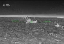 Бойцы ГУР поразили два российских корабля «Славянин» и «Авангард» – фото