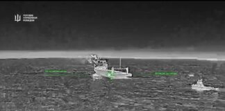 Бойцы ГУР поразили два российских корабля «Славянин» и «Авангард» – фото