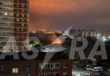 В РФ атакованы Тольятти и Таганрог, пылает территория химзаводов