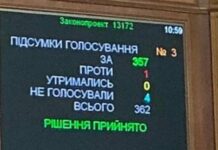 Верховная Рада продлила военное положение еще на 90 дней