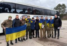 Украина вернула семерых гражданских из российского плена