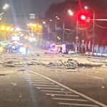 В нескольких километрах от Кремля. В Москве дрон влетел в высотку – видео