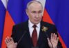 Путин вышел после 9 мая: обвинил Украину в анонсированном Трампом обмене пленными
