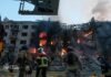 У Києві загинула людина й сильно пошкоджений ТЦ на Лук’янівці внаслідок нічного обстрілу