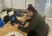 В Мариуполе Росгвардия провела для школьников урок с дронами и спецзадачами, — ФОТО