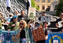 «Плен убивает». Мариупольцы по всей Украине вышли на акции за освобождение военнопленных, – ФОТО