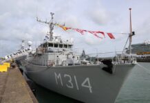 Украина получила от Нидерландов новый корабль для противоминной борьбы