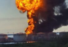 БПЛА атаковали стратегический нефтяной терминал в Санкт-Петербурге