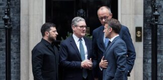 Зеленский приехал на встречу с тремя лидерами Европы и назвал цель
