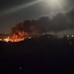 В Донецке после атаки беспилотников вспыхнули пожары: под ударом могли оказаться военные автопарки РФ, — ФОТО