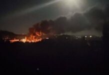 В Донецке после атаки беспилотников вспыхнули пожары: под ударом могли оказаться военные автопарки РФ, — ФОТО