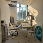 Эвакуированная из Мариуполя больница получила повреждения во время атаки на Киев, — ФОТО