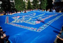 Мариупольские дети присоединились к установлению национального рекорда Украины в «Артеке»
