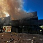 В Чернигове беспилотник упал на супермаркет АТБ, есть погибшие