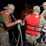 Сутки среди моря. Пограничники спасли филиппинца с судна, пораженного дроном