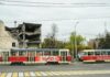 В Мариуполе частично восстановили движение трамваев: на линии вышли всего шесть вагонов