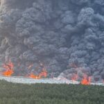 На Москву летіли сотні БпЛА, горить найбільший склад Wildberries і Домодєдово – фото, відео