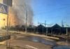 Книжковий ринок на Почайній у Києві вигорів після атаки РФ – фото