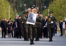 В Украине перезахоронили прах Евгения Коновальца