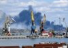 оккупанты хотят превратить порт Мариуполя в полигон для дронов и «роевого ИИ»