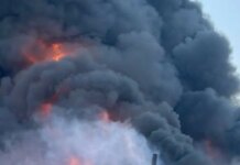 В оккупированном Мариуполе БПЛА снова атаковали энергетическую инфраструктуру, — ВИДЕО