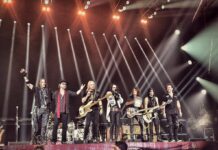 Мариупольская художница показала, как Джонни Депп и Hollywood Vampires поддерживают Украину во время тура, — ФОТО