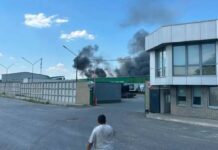В Днепре в результате действий окупантов был уничтожен состав ВОЗ, на котором хранились гуманитарные медицинские средства