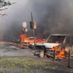 Росіяни вдарили по ТРЦ у центрі Павлограда – є загиблі та постраждалі: відео