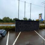 Укрнафта почала встановлювати габіони навколо АЗК у Києві