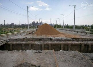 В Мариуполе снова сдвинули сроки ремонта Пост-моста