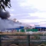 В сети показали последствия пожара в ТЦ «Галактика» в оккупированном Мариуполе, — ФОТО
