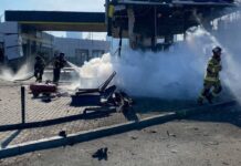 В Киеве дроны попали в две АЗС в разных районах, есть пострадавшие и погибшие