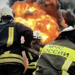 Москва в огне после рекордной атаки дронов: сетью разлетелись кадры последствий