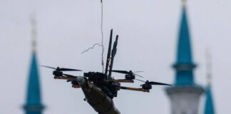 Деревянный камикадзе с миной на 12 килограммов: украинские бойцы сбили преемника «Молнии»