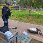 Обломки дрона упали в парке «Орленок» в Киеве, есть раненые
