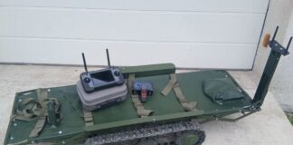 В Украине испытали «Робоноши» для эвакуации раненых: везли мужчину весом 170 кг